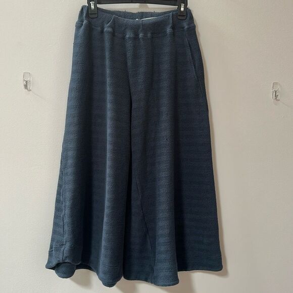 Free People Trina Blue Knit Sweater Pant XS - Picture 1 of 7